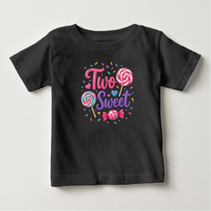 2歳の誕生日おめでとうTシャツ ベビーTシャツ