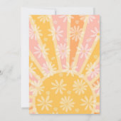 2歳の誕生日におすすめのレトロなバースデー招待状 招待状 (裏面)