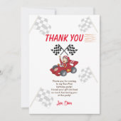 2歳の誕生日を早く迎える サンキューカード (正面)