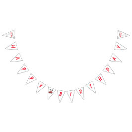 2歳の誕生日を早く迎える バンティングフラッグ