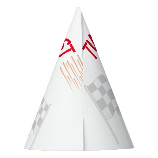 2歳の誕生日を早く迎える パーティーハット (裏面)