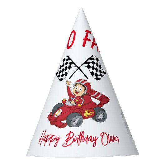 2歳の誕生日を早く迎える パーティーハット (正面)