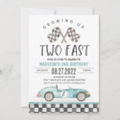 2歳の誕生日を早く迎える 招待状 (正面)