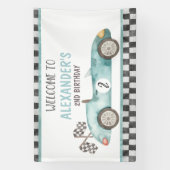 2歳の誕生日を早く迎える 横断幕 (縦)