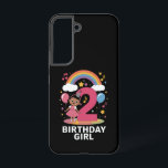 2歳の誕生日ガールカワイイ2歳の誕生日 SAMSUNG GALAXY S22ケース<br><div class="desc">2歳誕生日ガールカワイイ2歳バースデーコーナー</div>