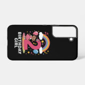 2歳の誕生日ガールカワイイ2歳の誕生日 SAMSUNG GALAXYケース (裏面横)
