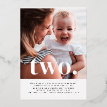 2歳の誕生日シルバー写真