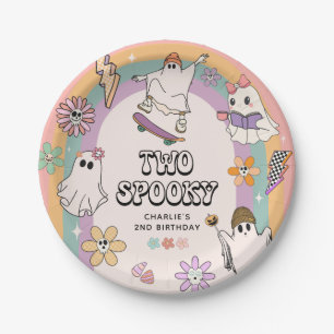2歳の誕生日パーティーは怖くてレトロなハロウィンで盛り上がろう！ ペーパープレート