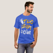 2歳の誕生日ヒップホップテーマ 2 Legit To Quit Tシャツ (正面フル)