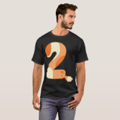 2歳の誕生日ビンゴ! Tシャツ (正面フル)