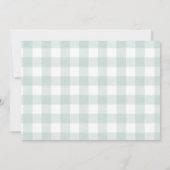 2歳の誕生日写真 ツースコップ オブ ファン アイスクリーム ボウ 招待状 (裏面)