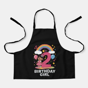 2歳の誕生日女の子 かわいい2歳の誕生日 エプロン