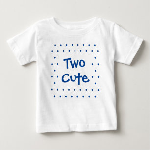 2歳の誕生日男の赤ちゃん2カワイイTシャツ ベビーTシャツ