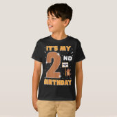 2歳の誕生日 グラウンドホッグデー 2歳 女の子 Tシャツ (正面フル)