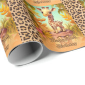 2歳の誕生日 ラッピングペーパー (ロールコーナー)