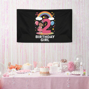 2歳の誕生日 女の子 かわいい 2歳の誕生日 横断幕