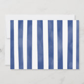 2歳の誕生日 野球の写真 招待状 (裏面)