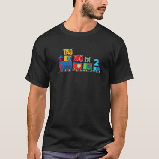2歳の誕生日 2年目突入 2歳 2歳 私2歳 Tシャツ (正面)