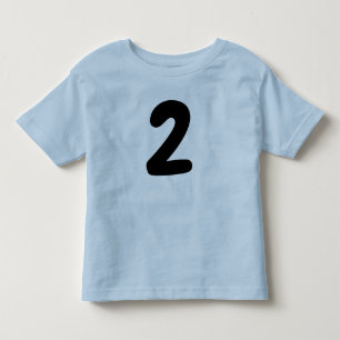 2歳の誕生日Tシャツ トドラーTシャツ