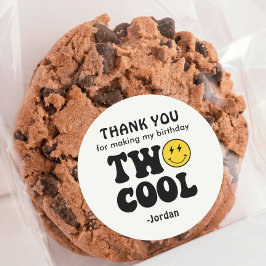 2歳クールの誕生日お願い ラウンドシール