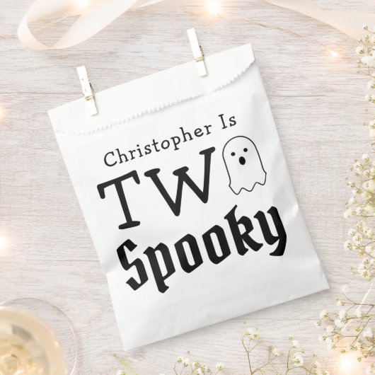 2歳不気味の誕生日 フェイバーバッグ (クリップ留めされた状態)