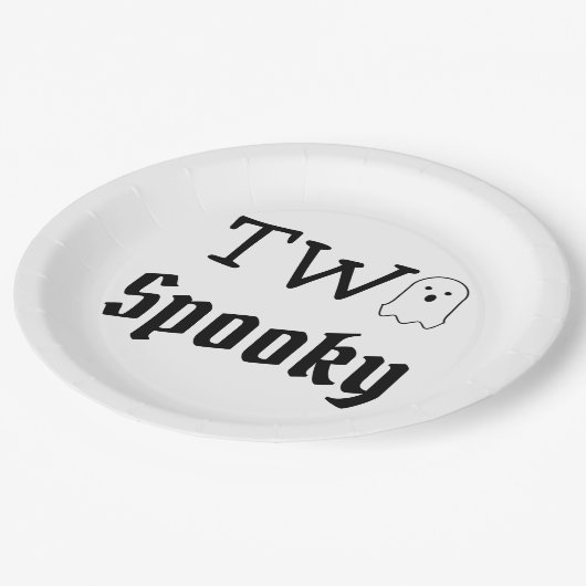 2歳不気味の誕生日 ペーパープレート (アングル)