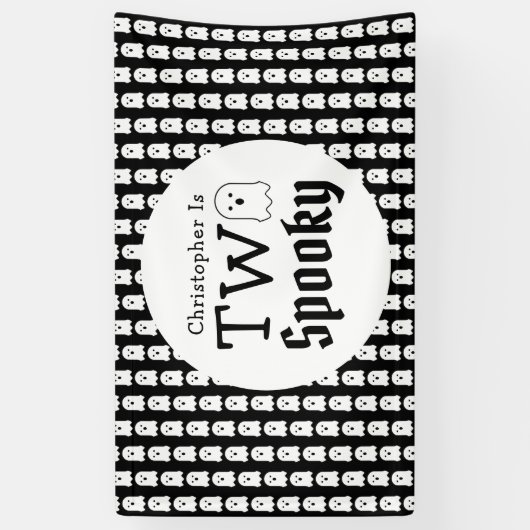 2歳不気味の誕生日 横断幕 (縦)