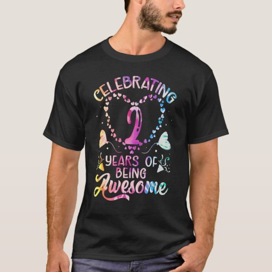 2歳素晴らし2歳 Tシャツ (正面)