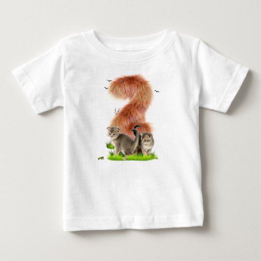 2歳 ベビーTシャツ (正面)