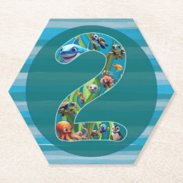 2歳：紙コースター ペーパーコースター