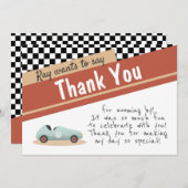 2歳 誕生日テーマ 限定 イエロー レッド ブラック インビテ 招待状 (正面/裏面)