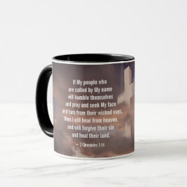 2歴代記7:14わがもし民は祈 マグカップ