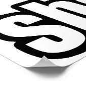 2歴代誌15:7 KJV聖書の聖句 ポスター (角)