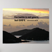 2歴代誌20:1この戦いはあなたのものではない….. ポスター (正面)