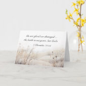 2歴代誌20:15バトルは神の聖句である カード (黄色い花)