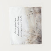 2歴代誌20:15バトルは神の聖句である タペストリー (正面)