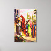 2歴代誌31リテートを主のキャンバスに キャンバスプリント (正面)