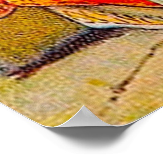 2歴代誌33マナセの罪と祈りの言葉ポスター ポスター (角)