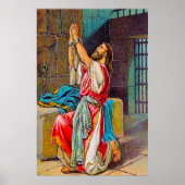 2歴代誌33マナセの罪と祈りの言葉ポスター ポスター (正面)