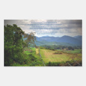 2歴代誌7:14 長方形シール (正面)