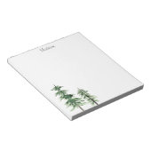 2水彩松 ノートパッド (アングル)