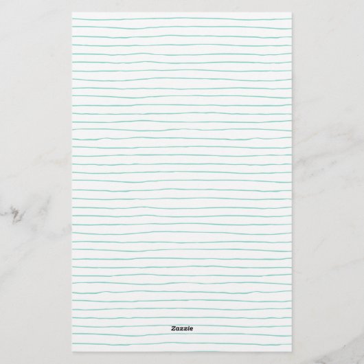 2水色タンデムバイク&ネーム用自転車 便箋 (裏面)