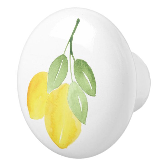 2水色レモン セラミックノブ (右)