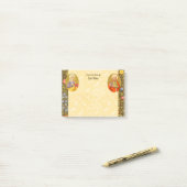 2点で1点:聖ペトロと聖パウロ(PL 07 & PL 06)4"x3" ポストイット (デスク上)