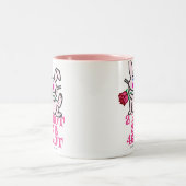 2熱い ツートーンマグカップ (中央)