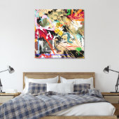 2熱狂するの キャンバスプリント (インサイチュ (寝室))