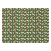 2犬写真小メリークリスマスメリークリスマス+中 テーブルクロス (正面(横))