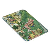 2王16 9-16ダマスカスの人々を取るc マグネット (右側)