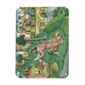 2王16 9-16ダマスカスの人々を取るc マグネット (縦)