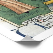 2王2 1-24エリヤは渦の中で天国に昇る ポスター (角)